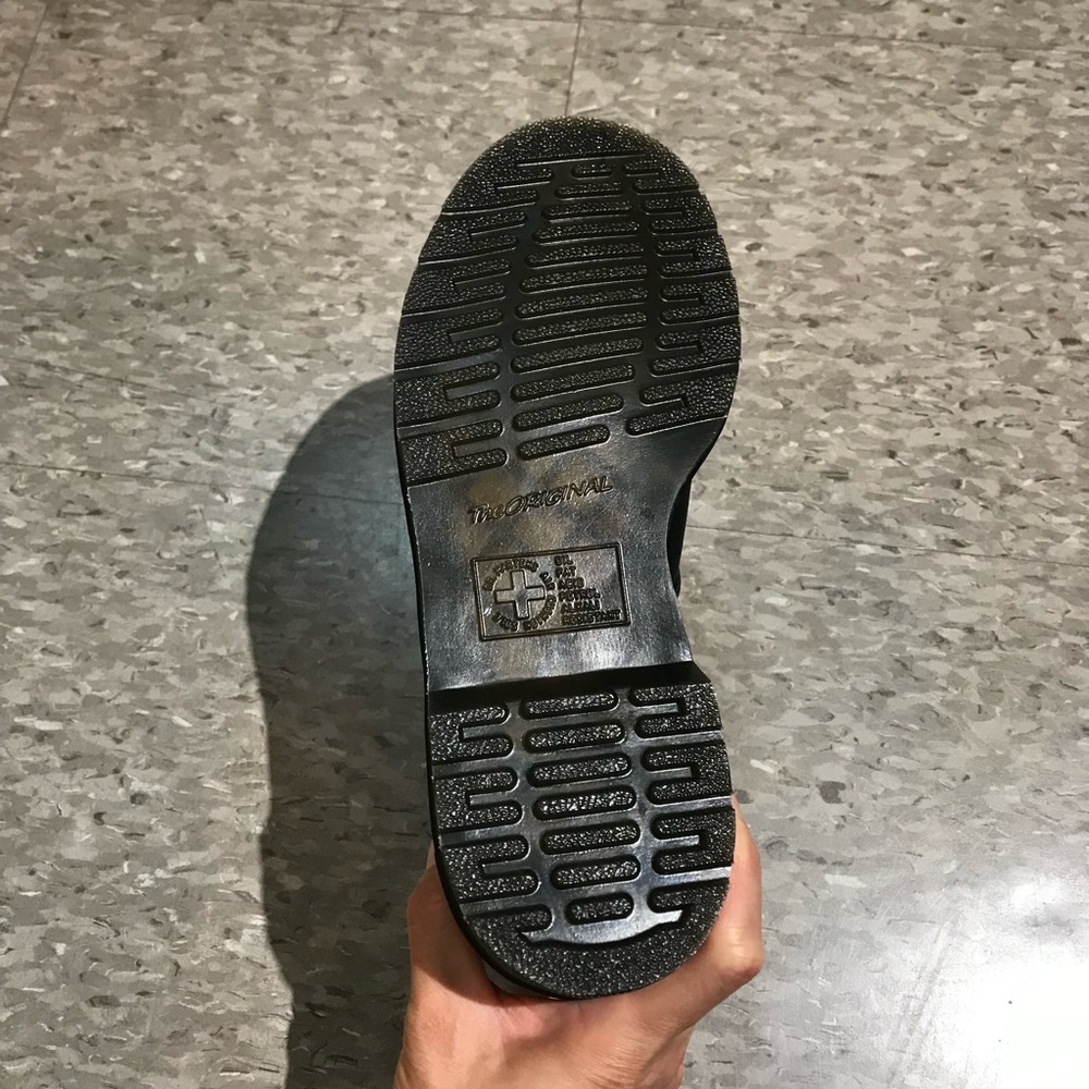 [BNIB] Dr Martens Original 1460 Vonda Black Genix Nappa Lace Up Boots US 7 US 8 - Picture 10 of 16